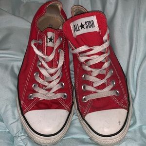 Red converse